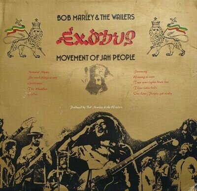 Bob Marley & The Wailers *EXODUS* (COLLECTORS) Original Vinyl Album 12" LP VG+