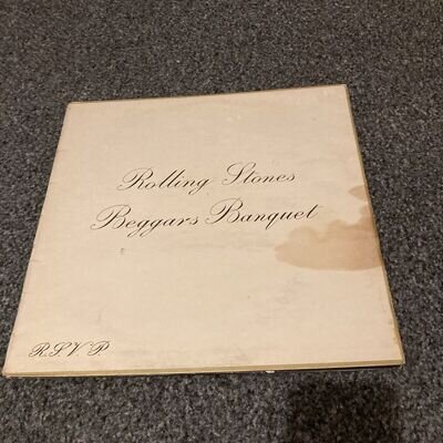 THE ROLLING STONES - Beggars Banquet Lp. Mono Press 1968. A2 Press