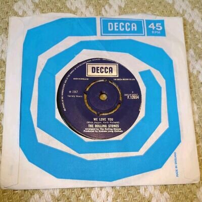 The Rolling Stones - We Love You VINYL 7"