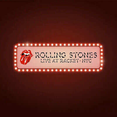 RSD | The Rolling Stones | White Vinyl LP | Live At Racket, NYC -