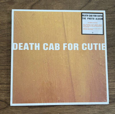 DEATH CAB FOR CUTIE - The Photo Album - Vinyl (LP). New Sealed. Clear Mint.