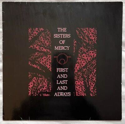 The Sisters Of Mercy First Last And Always LP 1985 WEA Records ex/vg