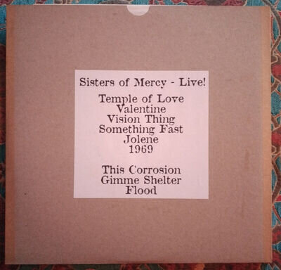 The Sisters of Mercy - Live LP