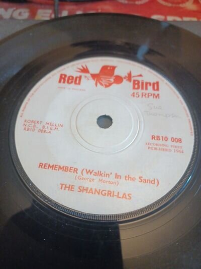 Shangri Las Remember...7" Vinyl Single.