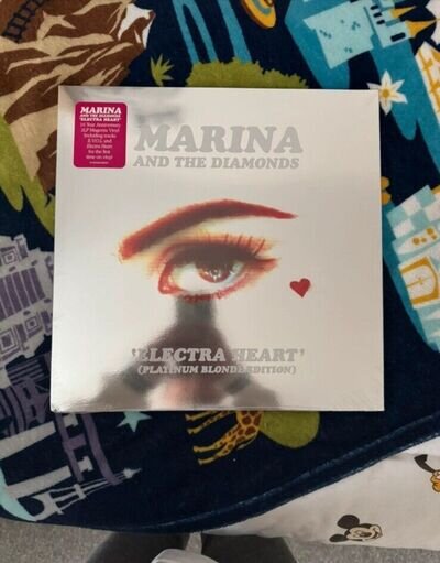 Marina And The Diamonds Electra Heart Platinum Blonde Edition Magenta Pink Vinyl