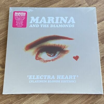 Marina And The Diamonds Electra Heart Platinum Blonde Edition Magenta Pink Vinyl