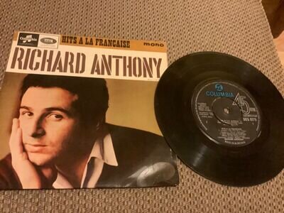 Richard Anthony - Hits A La Francaise (7", vinyl EP, Mono)