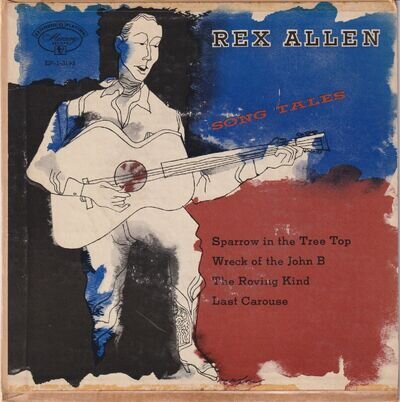 REX ALLEN “Song Tales” MERCURY EP (1955)