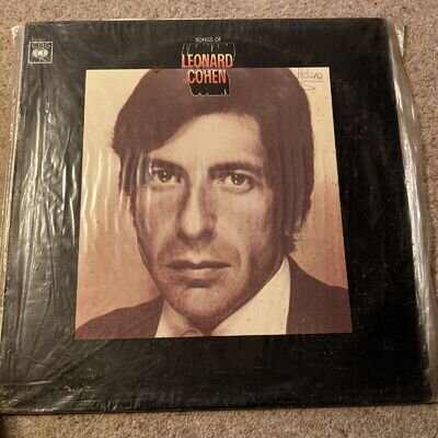 Leonard Cohen Vinyl Album Songs Of Leonard Cohen UK 1967