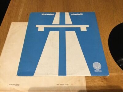 Kraftwerk-Autobahn LP 1974 Vinyl Record 33rpm Made In Great Britain .