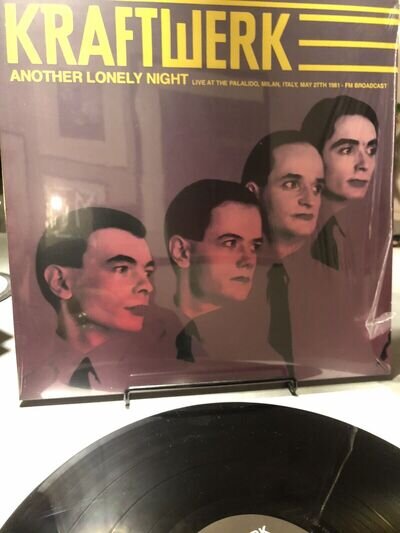 Kraftwerk Another Lonely Night Live 1981 Italy Vinyl Lp Album Record A1/B1 2024