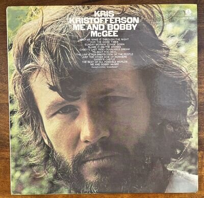 Kris Kristofferson "Me And Bobby McGee" US LP Vinyl MNT 1003 1974 NM/NM