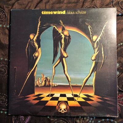 Klaus Schulze Timewind Gatefold LP Album Vinyl Record CA 2006 - EX/EX A2/B2