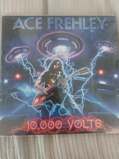 Ace Frehley Kiss 10000 Volts Dragons Den Vinyl Record Played Once 0634164402983