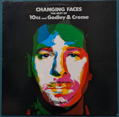 CHANGING FACES THE BEST OF 10cc AND GODLEY & CREME 12" VINYL LP ALBUM RECORD EX+