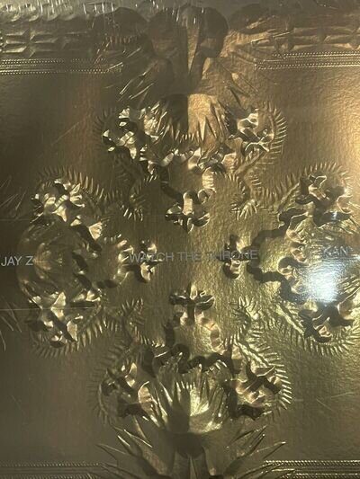 Jay Z And Kanye West Watch The Throne 2LP Vinyl Very Rare!