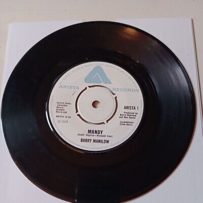 BARRY MANILOW - MANDY - Arista 1974 7" single