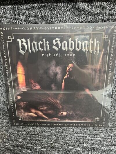 BLACK SABBATH - SYDNEY 1980 RED VINYL 2LP - New Vinyl Record DLP - Sealed