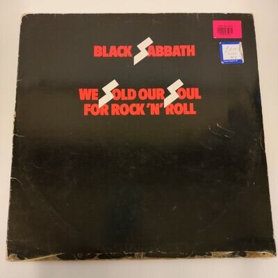 Black Sabbath – We Sold Our Soul For Rock 'N' Roll- 1975 - Vinyl 12" LP NELD101