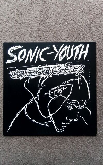 Sonic Youth Vinyl Confusion Is Sex,uk Sales Only