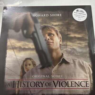 HOWARD SHORE - A HISTORY OF VIOLENCE- Ltd NUMBERED BLUE VINYL 025 Of 500