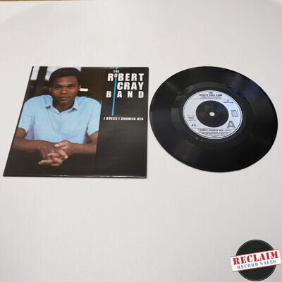 the robert cray band i guess i showed her 7" vinyl record very good condition