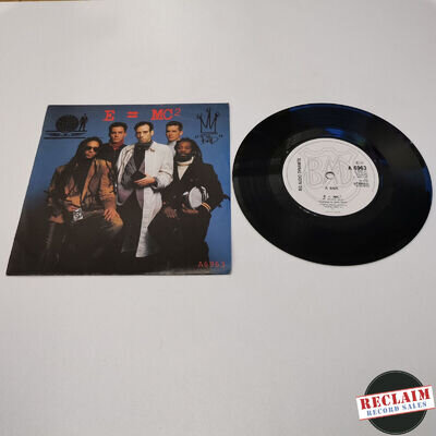 big audio dynamite e=mc2 7" vinyl record very good condition