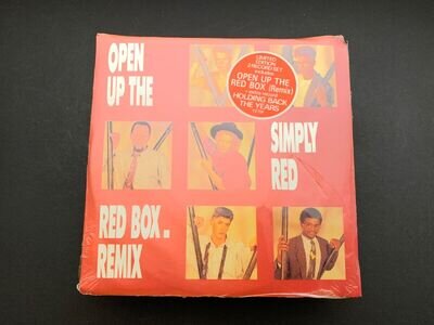 Simply Red - Open Up The Red Box/ Holding Back -Ltd Edit Doublepack 7" SEALED