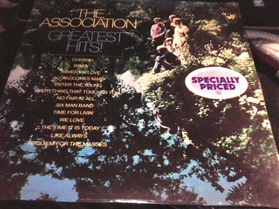 THE ASSOCIATION 'GREATEST HITS' US SEALED LP. FREE UK RECORDED POST