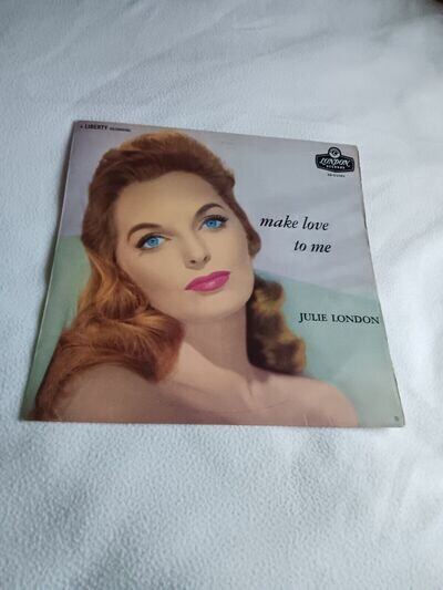 JULIE LONDON: MAKE LOVE TO ME ORIGINAL LONDON ALBUM IN EXCELLENT CONDITION!!!