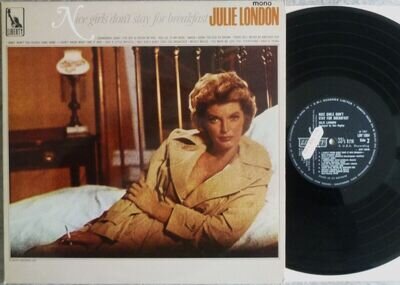 RARE~N' MINT DEMO~JULIE LONDON~NICE GIRLS DON'T,,, A1/B1~1967 LIBERTY UK LP~JAZZ