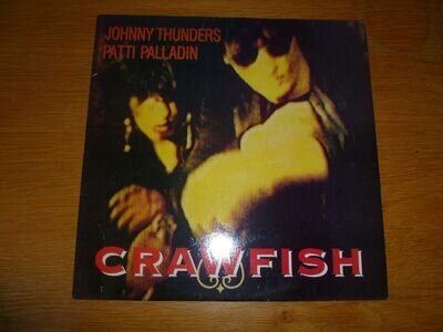 Johnny Thunders & Patti Palladin - Crawfish (12") Rare Jungle Records Exc. Con