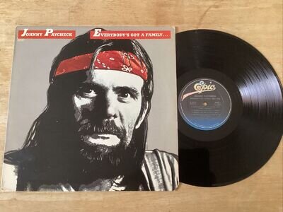 Johnny Paycheck – Everybody's Got A Family...Meet Mine Vinyl LP JE36200 1979 US