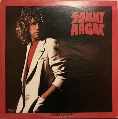 Sammy Hagar - Street Machine 1979 UK EST 11983 Capitol Record Very Good+