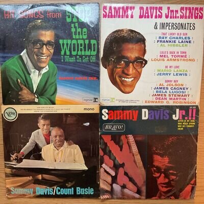 JOB LOT - SAMMY DAVIS JR. - 4 x 7” E.P.’s - ALL LISTED