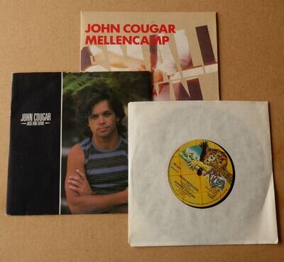 JOHN COUGAR MELLENCAMP – “SMALL TOWN” + “JACK & DIANE” + “I NEED A LOVER” (3x7”)