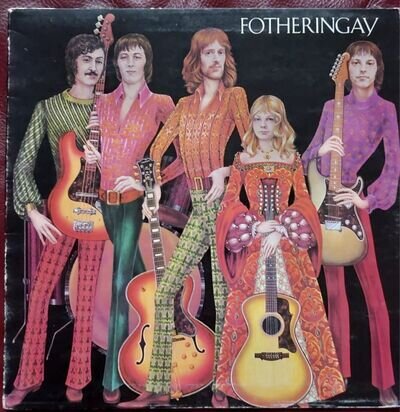 Fotheringay Self Titled Vinyl UK 1970 Island 1st Press A2/B2 Folk LP Sandy Denny