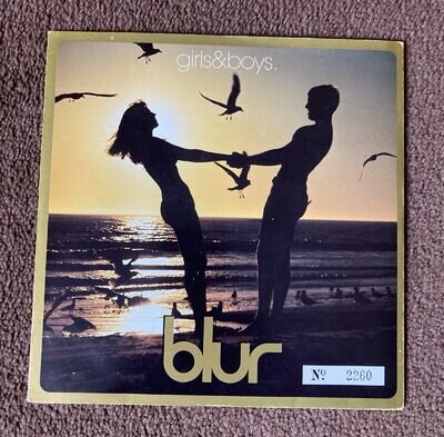 Blur - Girls & Boys 7” Vinyl Single Limited Edition Numbered