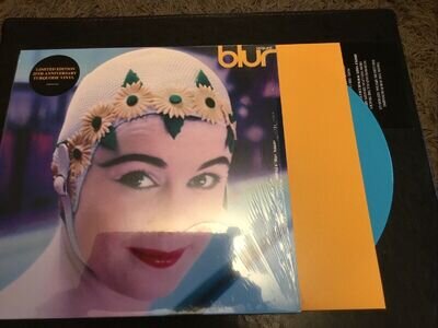 Blur :Leisure :Turquoise Vinyl LP: LTD 25th Anniversary 2016:New/Unplayed!