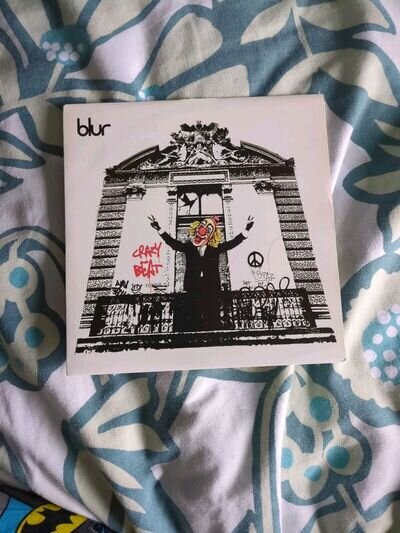 Blur - Crazy Beat 7” Red Vinyl Banksy Art Work Rare