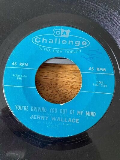 Jerry Wallace - you`re driving me out of my mind (Challenge)