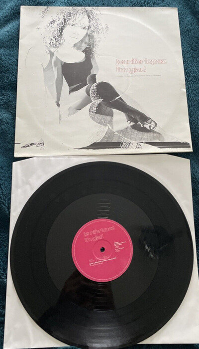 ** JENNIFER LOPEZ - I'm Glad ** 12" Single - Sony Music - Promotional Copy