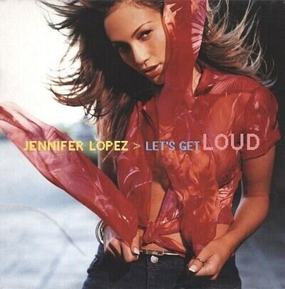 JENNIFER LOPEZ Let's Get Loud Vinyl Record Single 12 Inch Columbia 2000 Pop R&B