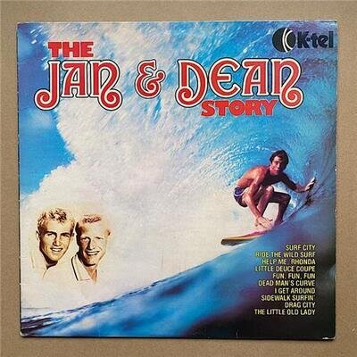 JAN & DEAN JAN & DEAN STORY LP 1980 - UK