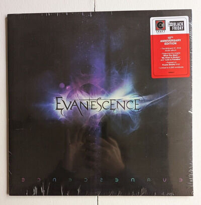 Evanescence LP - Purple Smoke Vinyl LP - 10th Anniversary RSD Black Friday - New