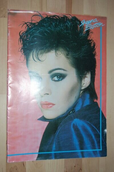 Sheena Easton 1981 UK tour programme in acceptable condition.