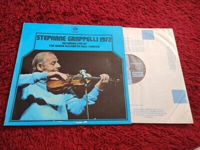 STEPHANE GRAPPELLI - 1972 (Live At The Queen Elizabeth Hall, London) - Vinyl LP