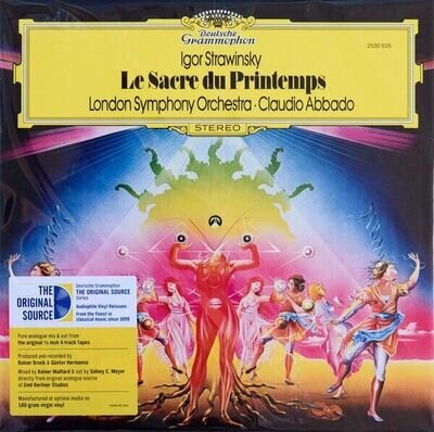 Claudio Abbdo LSO Igor Stravinsky Le Sacre Du Printemps New & Sealed Vinyl LP