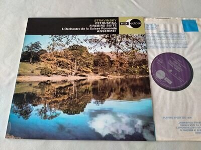 STRAVINSKY Petrushka/Firebird Suite Ansermet vinyl LP