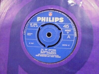 DUSTY SPRINGFIELD " I`LL TRY ANYTHING " Or. UK PHILIPS EX+ COND.